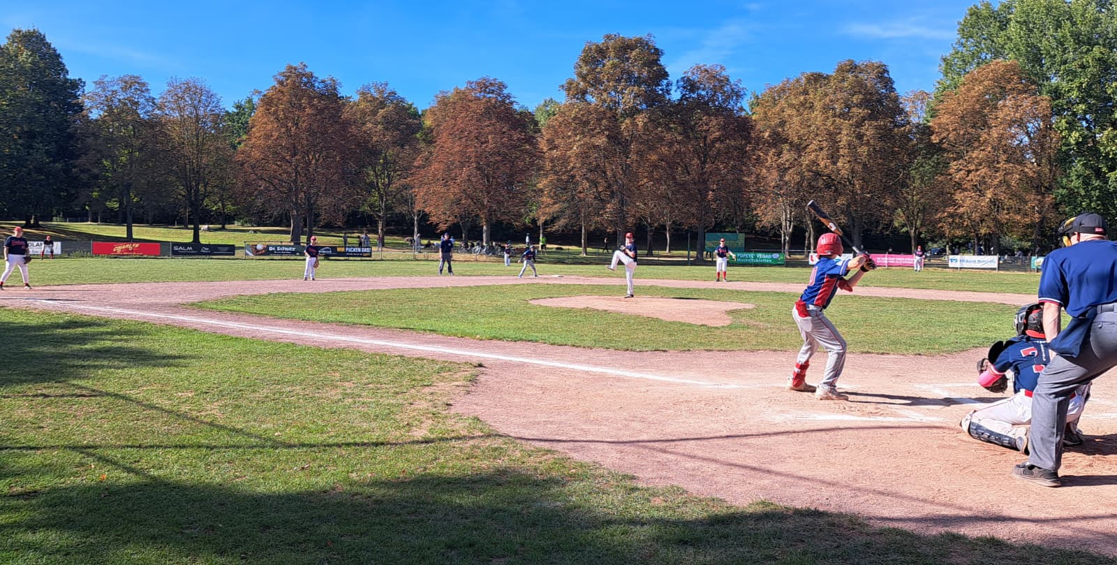 Schlagfreudig zeigten sich die Saints im ersten Spiel.
